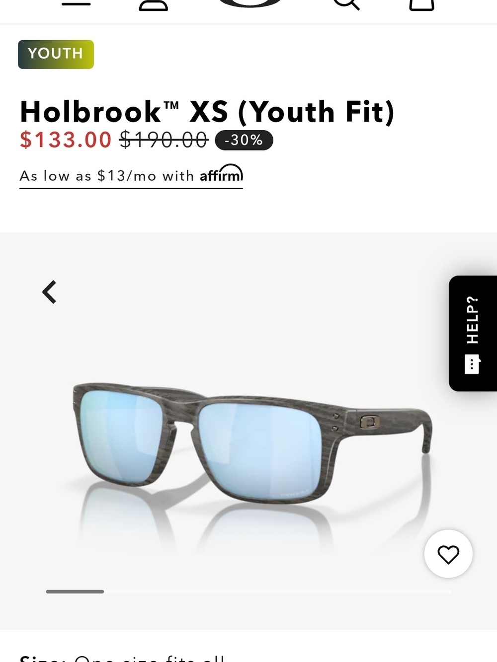 Oakley Holbrook XS Youth Fit Sunglasses - Picture 8 of 16